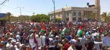 مسيرة جماهيرية حاشدة بغزة رفضًا لخطة الاحتلال ضم الضفة 12