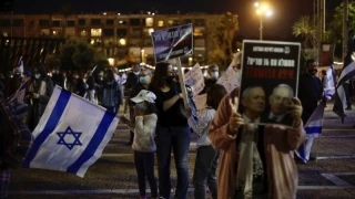 Ribuan Warga Israel Demo Anti Netanyahu