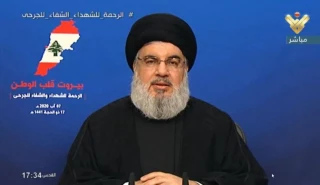 ما حصل في بيروت هو فاجعة كبرى انسانياً ووطنياً وبكل المعايير

السيد نصر الله:  المقاومة اليوم بقوتها وموقعها القومي والاقليمي اشمخ من ان ينال منها بعض الظالمين الكذابين