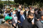 بازدید «اسماعیل هنیه» از یادبود شهدای صبرا و شتیلا در لبنان 3