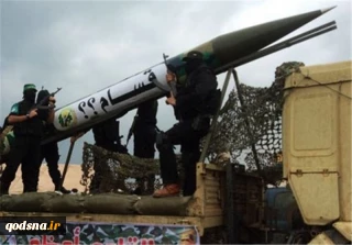 مقاومت فلسطین موشک آزمایشی شلیک کرد