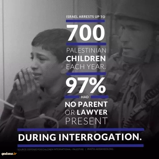 Torturing children is normal for Israel
 2