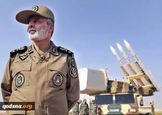 بازدید فرمانده ارتش از مواضع پدافندی جزایر سه گانه خلیج فارس