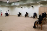 قائد الثورة الإسلامية يستقبل عائلة العالم في المجالين النووي والدفاعي الشهيد محسن فخري زاده 2