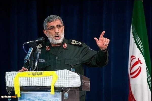 العميد قاآني: نعرف جيدا بأن الولايات المتحدة لا تعرف سوى لغة القوة 2