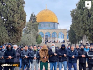 مشارکت باشکوه 23 هزار فلسطینی در نماز جمعه مسجدالاقصی با وجود محدودیت‌ها