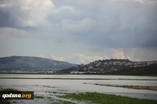 تصاویری از طبیعت بهاری کرانه باختری؛  منطقه زیبای صانور در جنوب جنین
