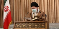 قائد الثورة الإسلامية يحضر مراسم ليالي الانس مع القران الكريم الرمضانية 5