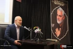 مراسم اولین سالگرد شهادت حاج قاسم سلیمانی و ابومهدی المهندس در محل جمعیت دفاع از ملت فلسطین 4
