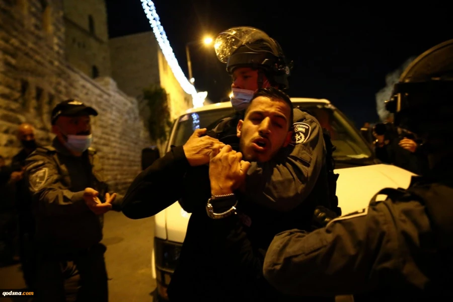 Zionist troops forces abducted 144 Palestinians in the first half of April