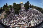 مشارکت 70 هزار فلسطینی در نماز جمعه مسجدالاقصی در روز جهانی قدس (تصویر) 3
