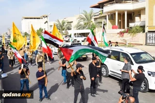 تزامنا مع يوم القدس العالمي؛

النجباء يرفعون اعلام الدفاع عن فلسطين في كل انحاء العراق