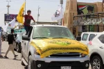 النجباء يرفعون اعلام الدفاع عن فلسطين في كل انحاء العراق 6