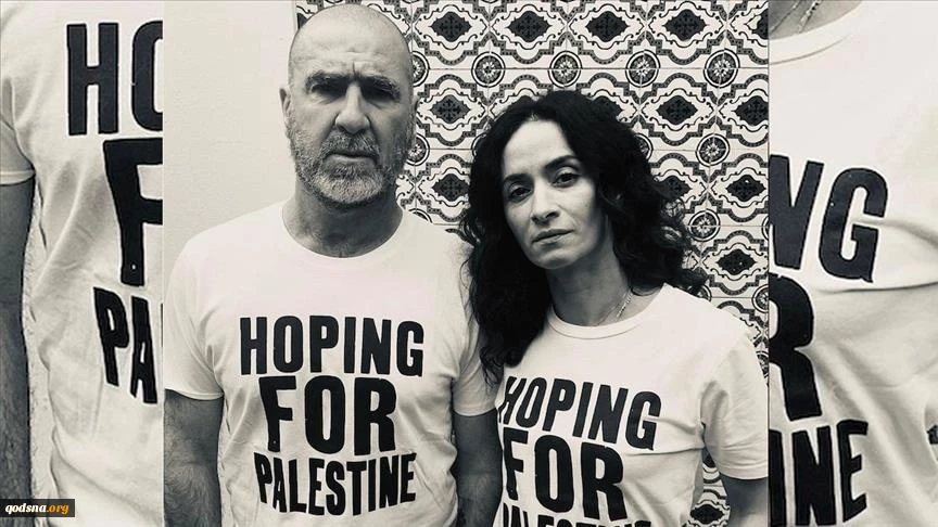 Football legend Cantona backs aid campaign for Palestine
 2