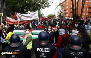 المانيا تحظر مظاهرات مؤيدة لفلسطين