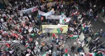 Massive anti-Israel protest held in London; protestors condemn crimes against Palestinians 4