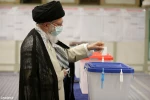 قائد الثورة الاسلامية يدلي بصوته في الانتخابات الرئاسية 3