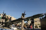 عرض عسكري لسرايا القدس احتفاءً بانتصار المقاومة في معركة سيف القدس في رفح 17