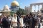 تحت نظارت امنیتی؛ شهرک‌نشینان صهیونیست به مسجدالاقصی یورش بردند