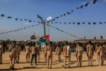 الجهاد الإسلامي وسرايا القدس تحتفلان بتخريج مخيم سيف القدس في محافظة خانيونس 2