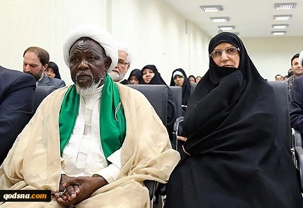 كريمة الإمام الخميني تبارك للشيخ ابراهيم زكزاكي بمناسبة إطلاق سراحه  2