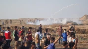 إصابات بالرصاص وقنابل الغاز بقمع الاحتلال لمهرجان سيف القدس لن يُغمد شرق خانيونس 9