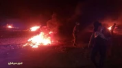 حضور گسترده جوانان در راهپیمایی خشم شب دراطراف غزه 2