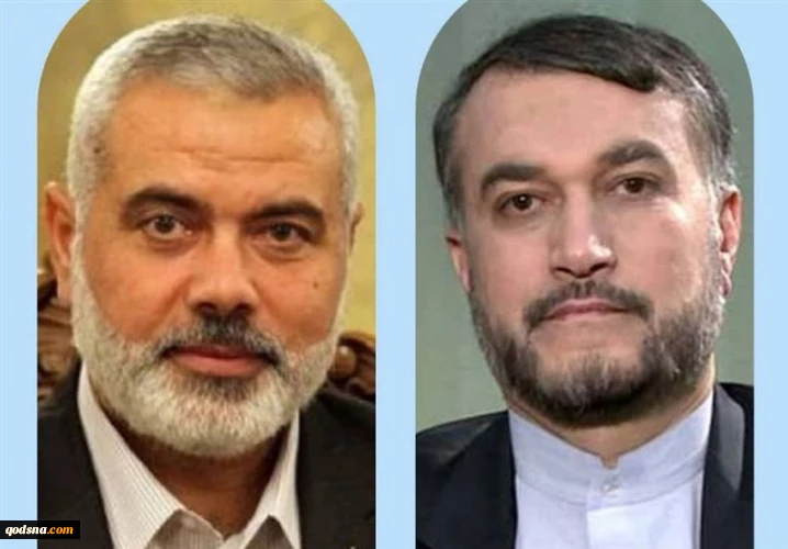 Hamas chief appreciates Iran’s support for Palestinian people, resistance