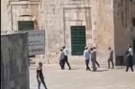تعرض شهرک‌نشینان به مسجد الاقصی تحت حمایت پلیس رژیم صهیونیستی (فیلم)
 2