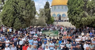 مشارکت 45 هزار فلسطینی در نماز جمعه این هفته مسجد الاقصی با وجود محدودیت ها