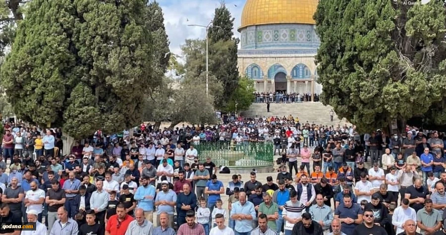 مشارکت 45 هزار فلسطینی در نماز جمعه این هفته مسجد الاقصی با وجود محدودیت ها
 2