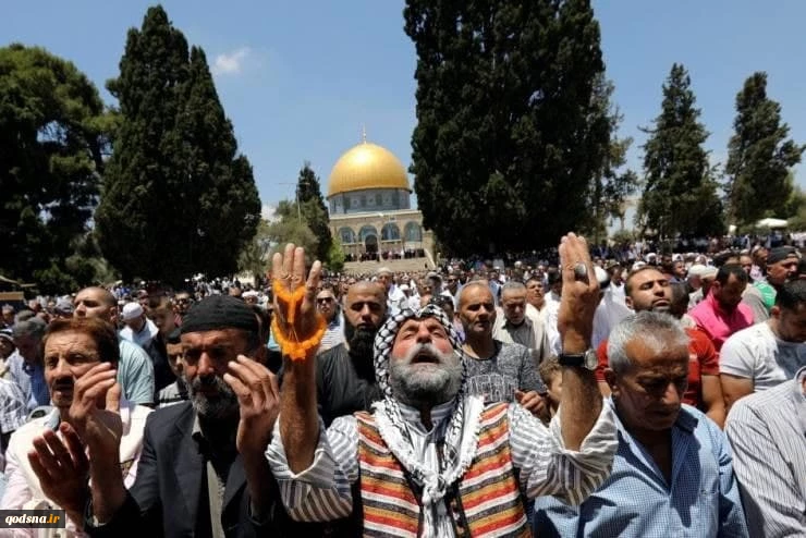 مشارکت 50 هزار نفر در نماز جمعه این هفته مسجد الاقصی 2