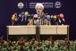 دبیر کل مجمع جهانی تقریب در  نشست خبری سی و پنجمین کنفرانس وحدت اسلامی:

فلسطین مهمترین محور کنفرانس بین المللی وحدت اسلامی / حضور نمایندگانی از 39 کشور دنیا در این کنفرانس / کنفرانس در هشت محور مختلف برگزار خواهد شد
