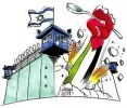 Palestinian prisoners in hunger strike