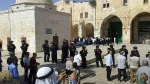 Zionist settlers storm al-Aqsa Mosque under military protection