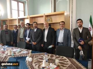 لقاء المتحدث باسم الخارجية الإيرانية مع اعضاء مجلس امناء الاتحاد الدولي للشباب واليافعين المناهضين للاحتلال