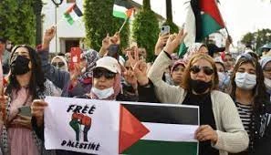 Morocco rights activists protest against normalisation with Israel
