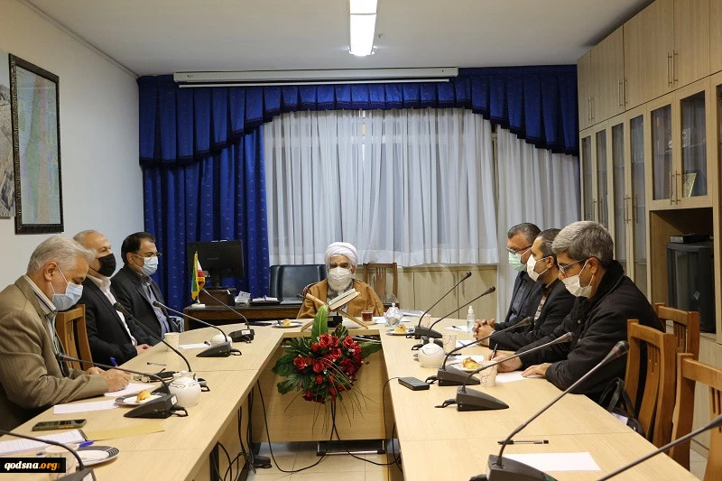 Akhtari at the meeting on the latest developments in Palestine:

Normalization of ties between Arab regimes and Israel resulted in nothing but growing weakness 2