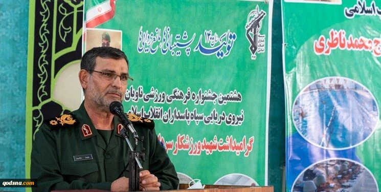 الادميرال تنكسيري: مقارعة الاستكبار رمز القوة البحرية للحرس الثوري 2