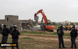 روستای فلسطینی العراقیب در صحرای نقب برای 197امین بار متوالی تخریب شد