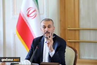وزير الخارجية الإيراني لنظيره الاماراتي: الكيان الصهيوني خطر لكل الدول والمنطقة