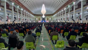 رهبر معظم انقلاب اسلامی در ارتباط تصویری با مردم آذربایجان شرقی:

 حربه دشمن فشار اقتصادی و دروغ‌پردازی رسانه‌ای است/ ابهت آمریکا در منطق شکسته است 2