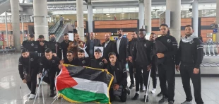 تیم فوتبال معلولین قطع عضو فلسطین وارد تهران شد 3