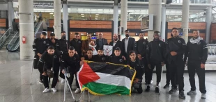 تیم فوتبال معلولین قطع عضو فلسطین وارد تهران شد 5