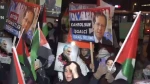 Turks rally in Ankara to protest visit by Israeli president
