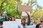 Palestine Solidarity Committee protests during Israel Block Party
 2