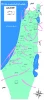 نقشه جابجایی آوارگان فلسطینی در سال 1948 2