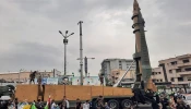 عرض صواريخ باليستية خلال مسيرة يوم القدس في طهران 2