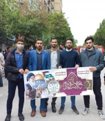 مشارکت اعضاء استانی اتحادیه بین المللی نوجوانان و جوانان مخالف اشغالگری در روز جهانی قدس  7