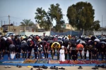 نماز عید سعید فطر در خانیونس در جنوب غزه 3